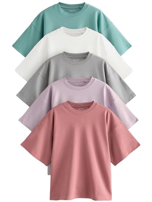 Next Shirts  lyseblå / grå / lysviolet / hvid