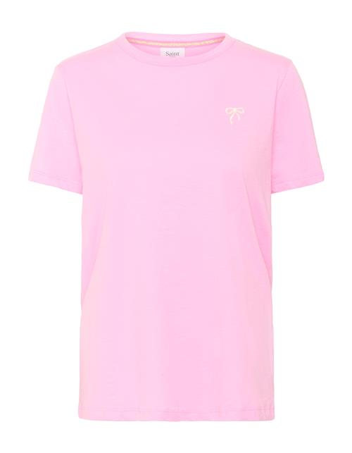 SAINT TROPEZ Shirts 'Jadeen'  lysebeige / lilla
