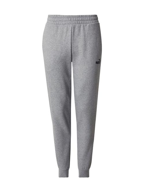 PUMA Sportsbukser 'ESS No. 1'  grå-meleret / sort