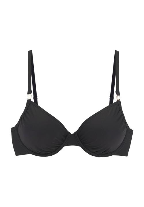 LASCANA Bikinioverdel  sort