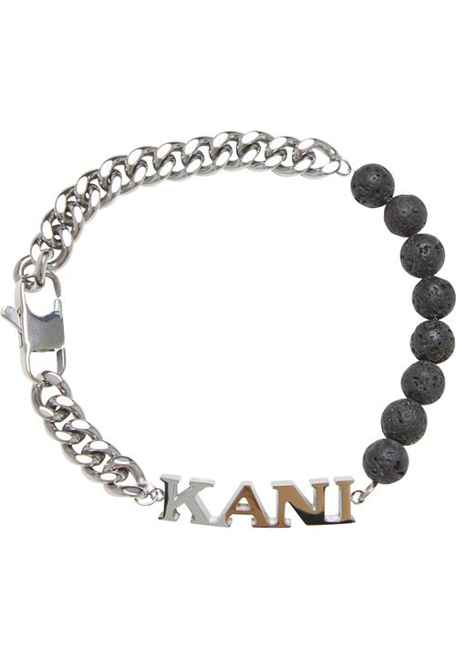 Karl Kani Armbånd  sort / sølv