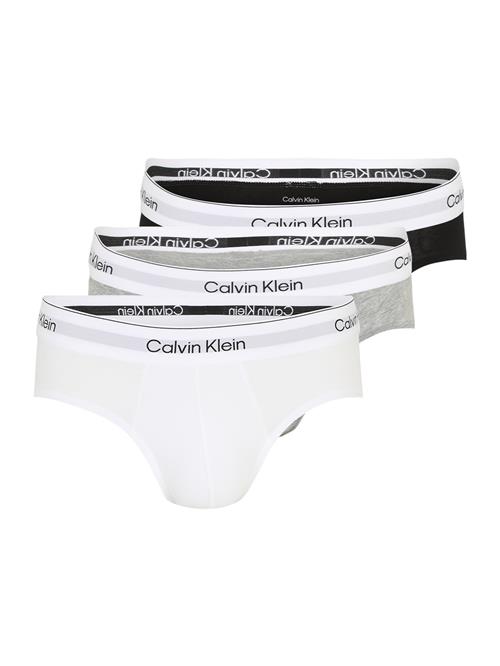 Calvin Klein Slip  grå-meleret / sort / offwhite