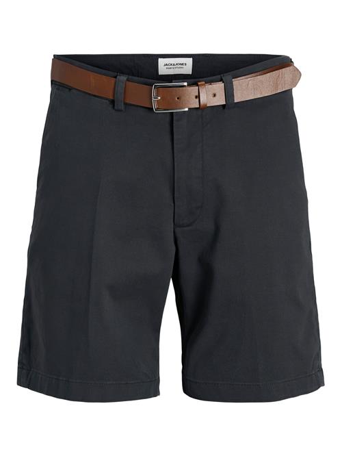JACK & JONES Lærredsbukser 'JPSTMARCO FRANCO'  navy