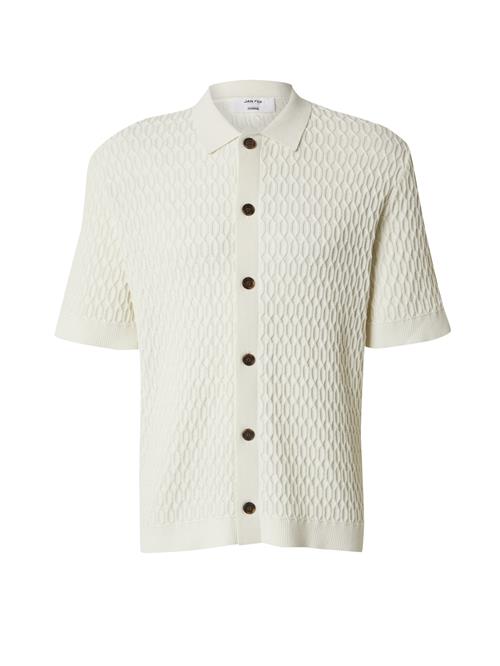 DAN FOX APPAREL Skjorte 'Domenic'  offwhite