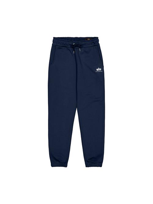ALPHA INDUSTRIES Bukser  navy / hvid