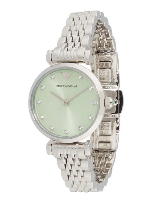 Emporio Armani Analogt ur  pastelgrøn / sølv