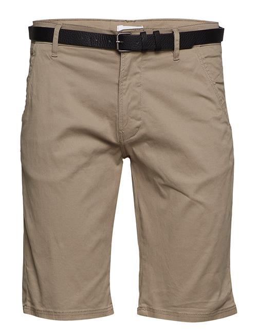 Lindbergh | Classic Chino Shorts W. Belt - Slim Fit | XXXXL