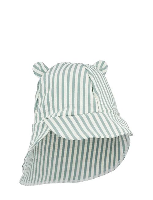 Liewood | Senia Seersucker Sun Hat With Ears | 3/6M