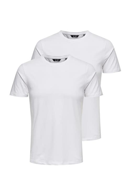 ONLY & SONS | Onsbasic Slim O-Neck 2-Pack Noos | L