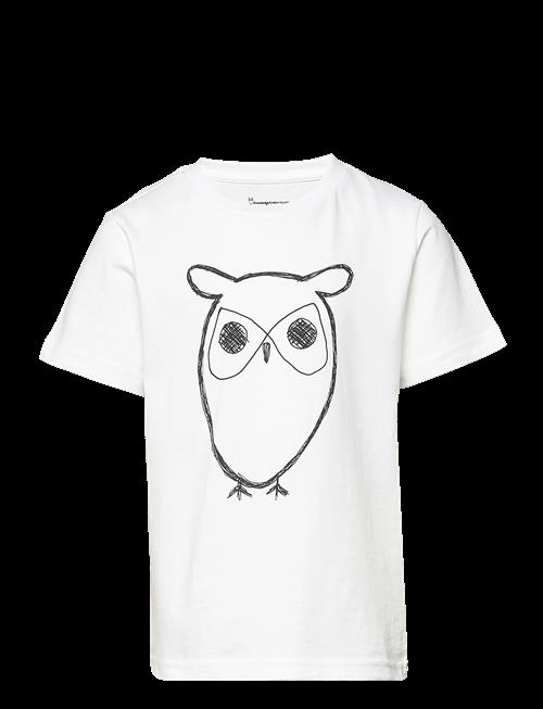 Knowledge Cotton Apparel | Big Owl T-Shirt - Gots/Vegan | 110-116/