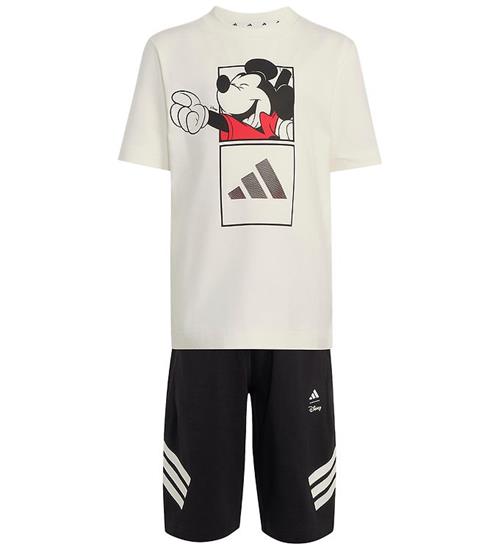 adidas Performance Shortssæt - Disney - Off White/Sort m. Mickey