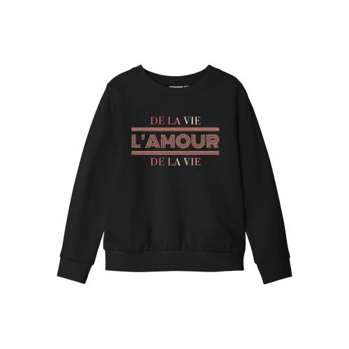 NAME IT Sweatshirt Pramour Black