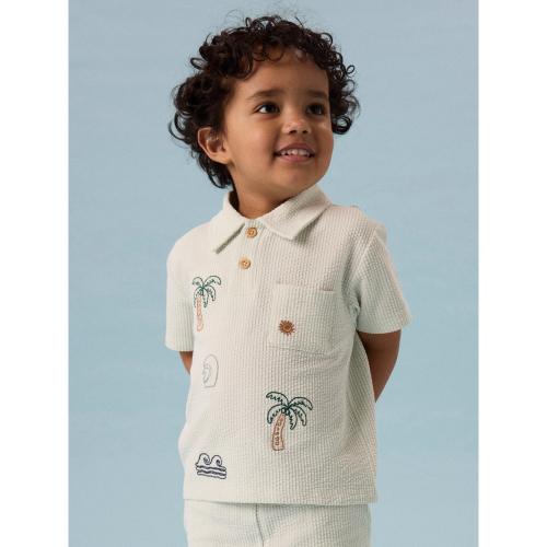 NAME IT Polo T-shirt Jamka Desert Sage