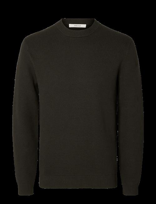 Selected | Slmdane Ls Knit Reg Struc Crew Neck Noos | S