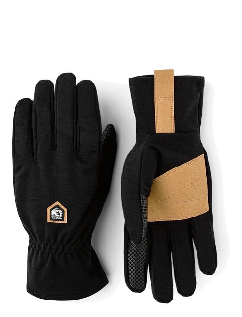Hestra | Merino Windwool Liner - 5 Finger Black | 7