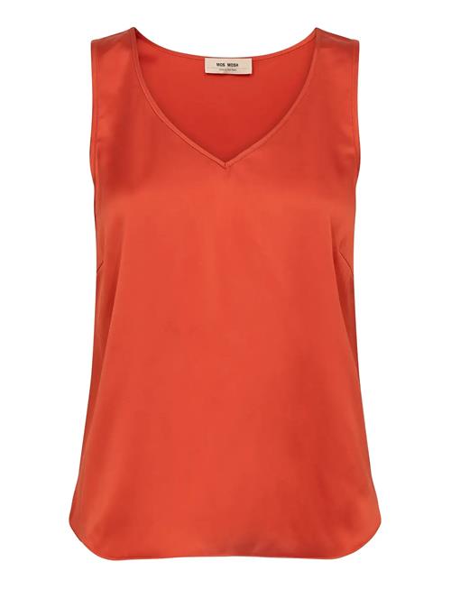 MOS MOSH | Mmastrid V-Neck Silk Tank Top | XL