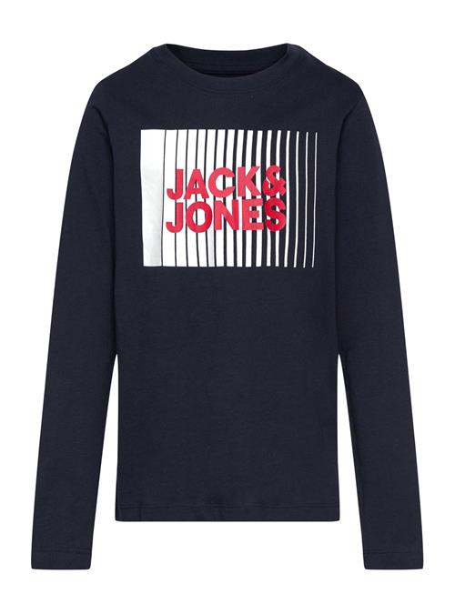 Jack & Jones | Jjecorp Logo Tee Play Ls O-Neck Noos Jnr | 140