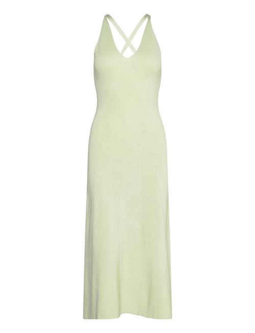 Malina | Nyra V-Neck Knitted Midi Dress | L