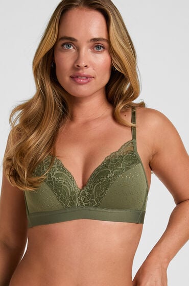 Hunkemöller Formstøbt bh uden bøjle Sophie Grøn