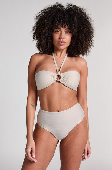 Se Hunkemöller Chile Rio bikinitrusse Hvid hos Hunkemøller