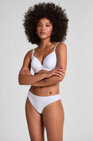 Hunkemöller Usynlig-g-streng Hvid