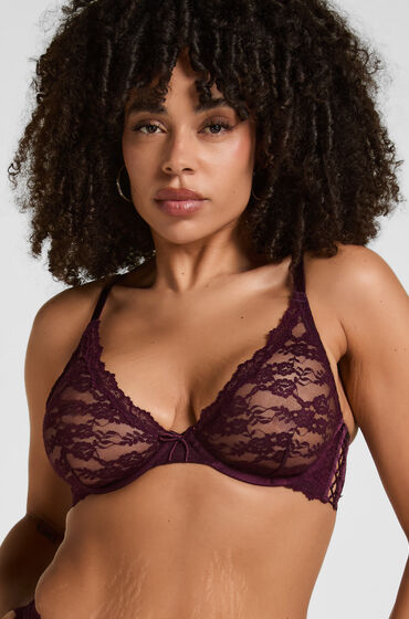Hunkemöller Bøjle-BH Uden Puder Aveline Lilla