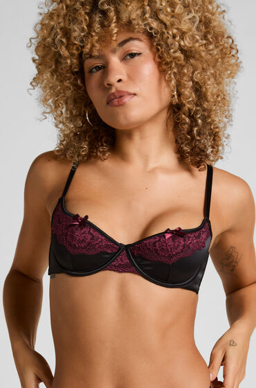Hunkemöller Ambra formstøbt bøjle-bh Sort