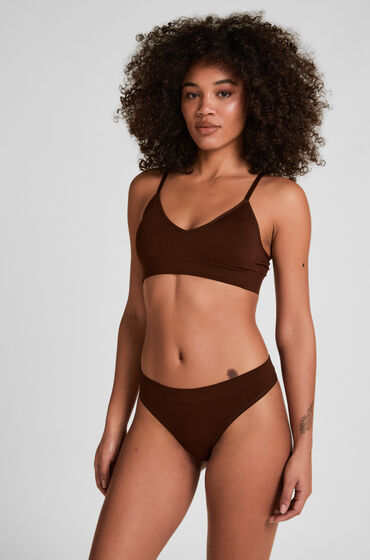 Hunkemöller Dide g-streng Brun