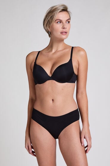 Hunkemöller Af bomuld Kira brasiliansk trusse Sort