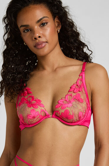 Hunkemöller Uforet Bøjle-BH Beatrice Lyserød