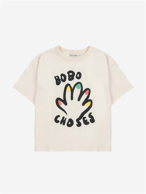 Bobo Choses High Five T-shirt Offwhite  Offwhite 6-7 Years  Hvid  6-7 år  Drenge