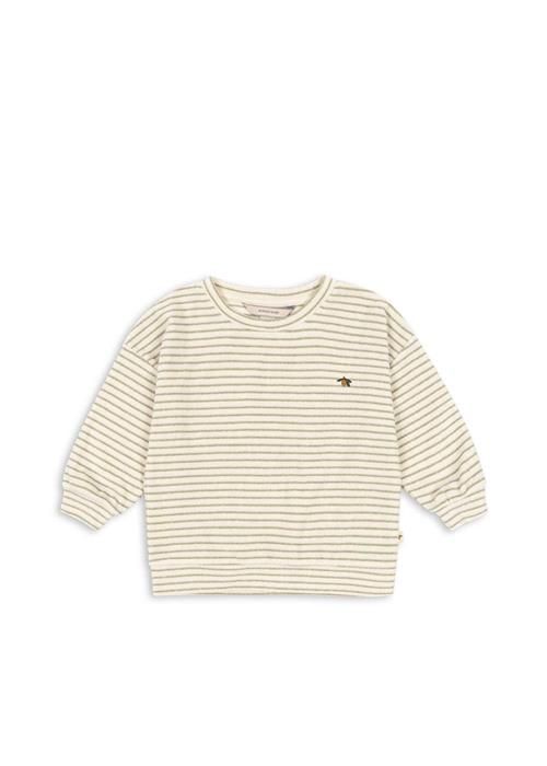 Konges Sløjd Itty Sweatshirt Tea Stripe  Tea Stripe 4 Y  Hvid  4 år  Drenge