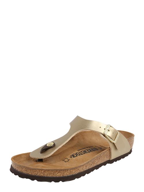 BIRKENSTOCK Sandaler 'Gizeh'  guld