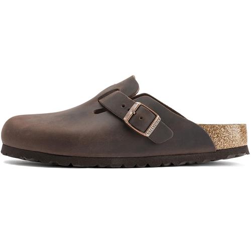 BIRKENSTOCK Slipper 'Boston'  mørkebrun