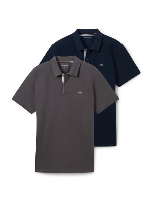TOM TAILOR Bluser & t-shirts  marin / mørkegrå