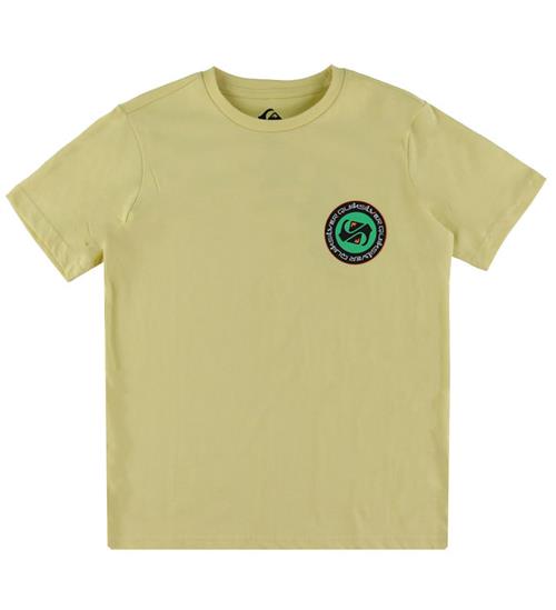 Quiksilver T-Shirt - EV Duality - Straw m. Print