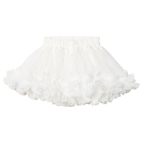 DOLLY by Le Petit Tom Flæse Nederdel Hvid 6-8 Y  Hvid  6-8 år  Piger