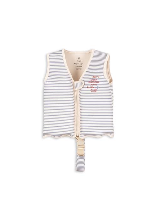 Konges Sløjd Ellis Svømmevest Stripe Bluie  Stripe Bluie 1-2 Y  Blå  1-2 år  Drenge
