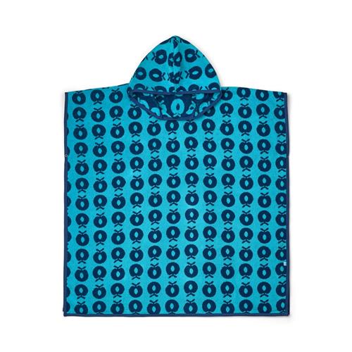 Småfolk Håndklæde-poncho Blue Atoll  Blue Atoll 1-3 Y  Blå  1-3 år  Drenge