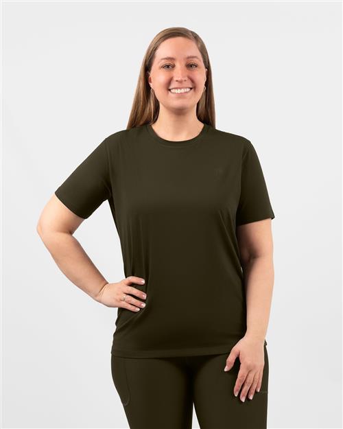 Bella Classic Deep Olive Long T-Shirt