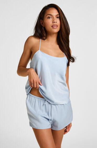Hunkemöller Satinshorts Ayla Blå
