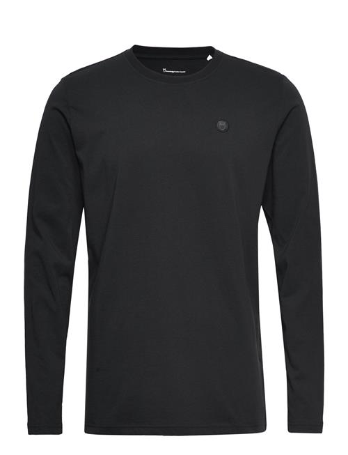 Knowledge Cotton Apparel | Viggo Badge Long Sleeve - Regenerat | L