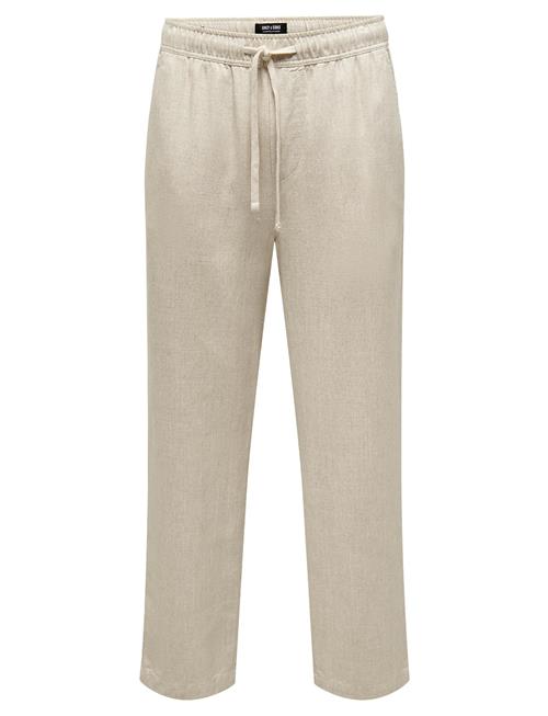 ONLY & SONS | Onssinus Loose Visc Lin 0075 Pnt Cs | XL