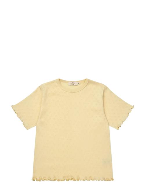 Copenhagen Colors | Pointelle Heart T-Shirt | 116