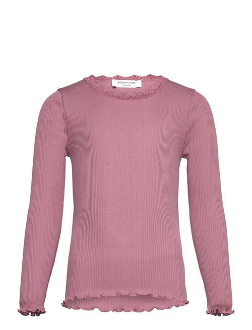 Rosemunde Kids | Rkbalta Modal Ls Lace T-Shirt | 152