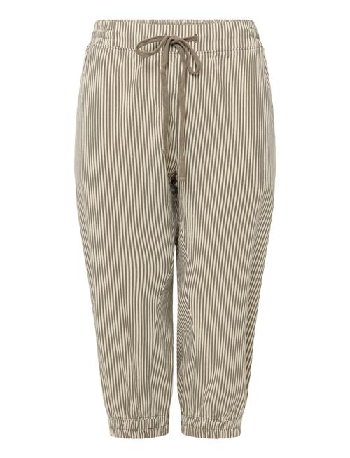 Kaffe Curve | Kcnana Striped Capri Pants | 44