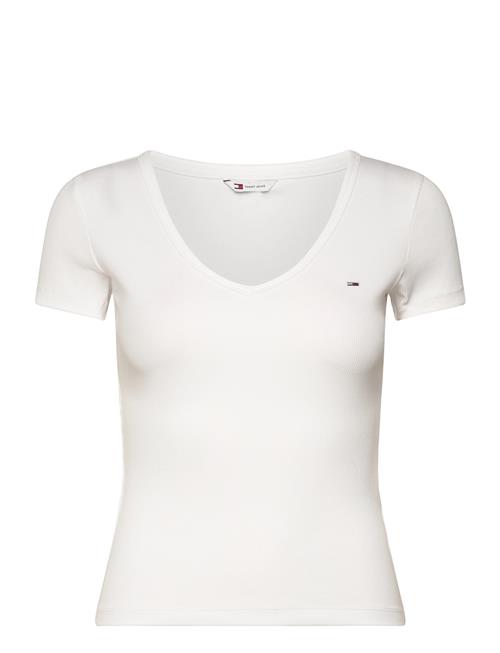 Tommy Jeans | Tjw Slim Essential Rib V Ss | XL