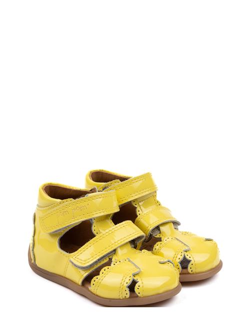 Pom Pom | Starters Two Velcro Scalloped Sand | 19