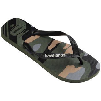 Havaianas Top Camo Steel Grøn Mønster Str 47/48 Herre