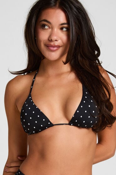Hunkemöller Bardolino Trekant Bikini Top Sort